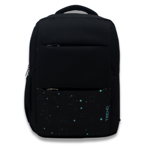 Versatile Laptop Backpack: Spacious and Comfortable with Grid Print