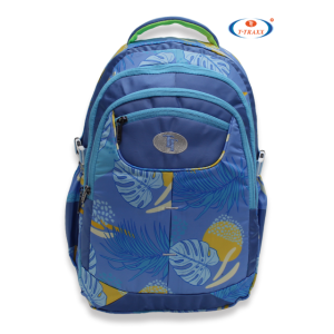 Multi-Pocket Comfort Backpack with Sky Tropics Print