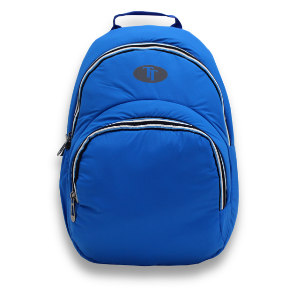 lightweight college backpack blue prime campus water resistant daily use bag